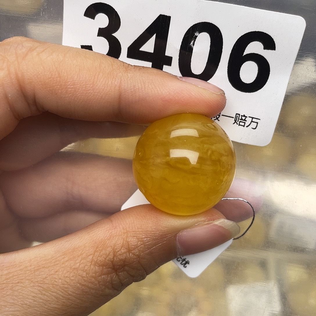 蜜蜡未镶嵌珠宝奇石22.2