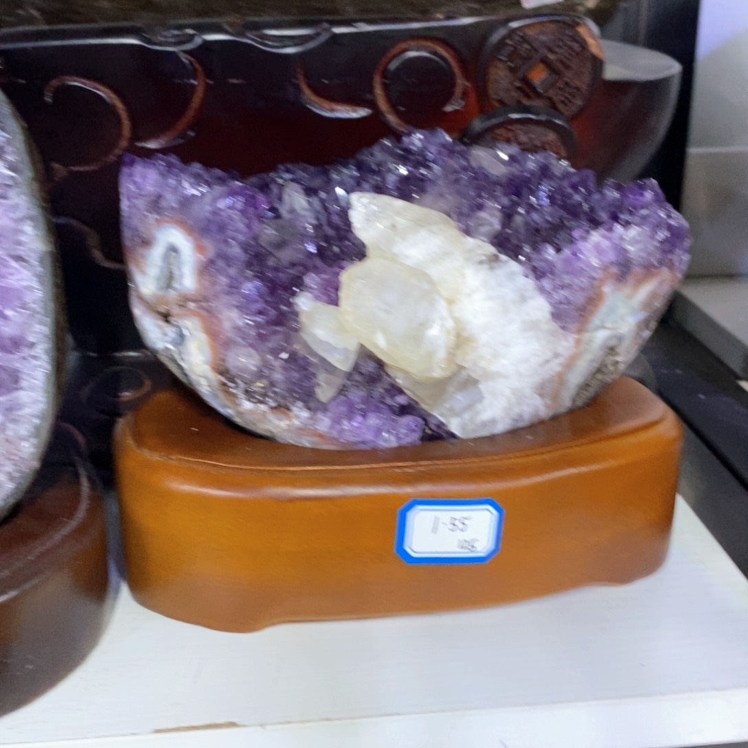 小葛摆件未镶嵌紫晶