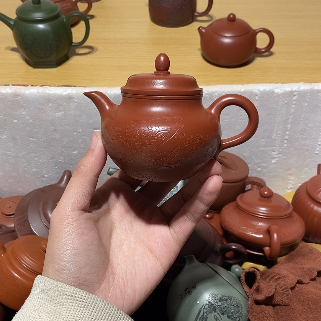 紫砂茶壶宜兴紫砂壶32