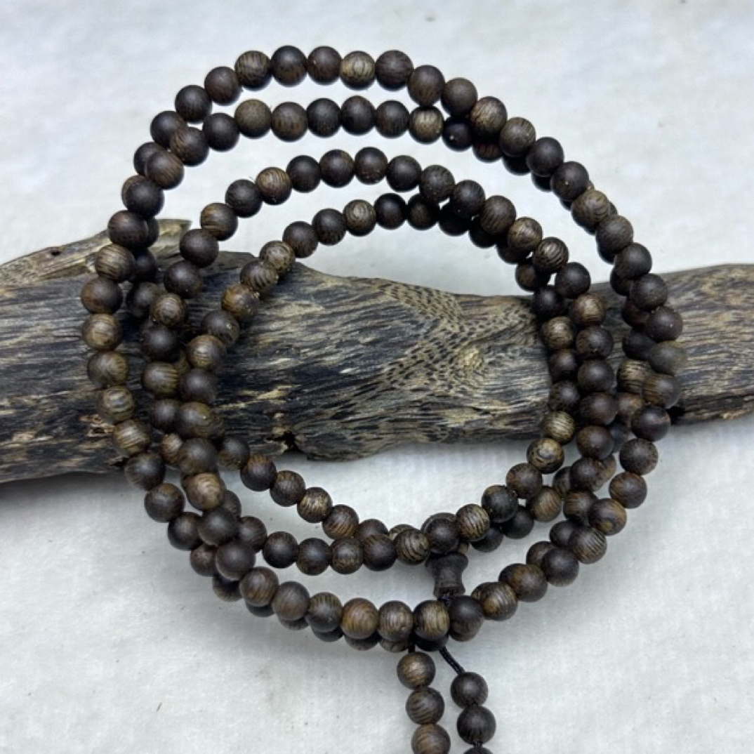 沉香奇楠沉香138颗尺寸0.5，花果香蜜香药香，女款沉香多圈手串10克