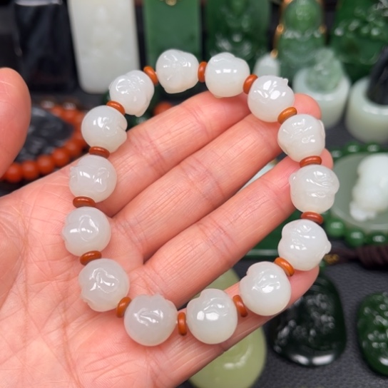 【闪购商品】和田玉颈饰未镶嵌用****2