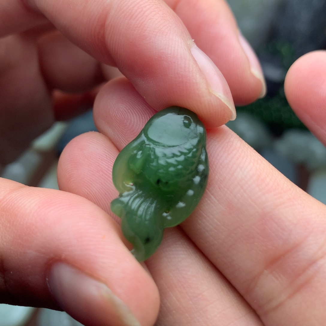 和田玉挂件未镶嵌