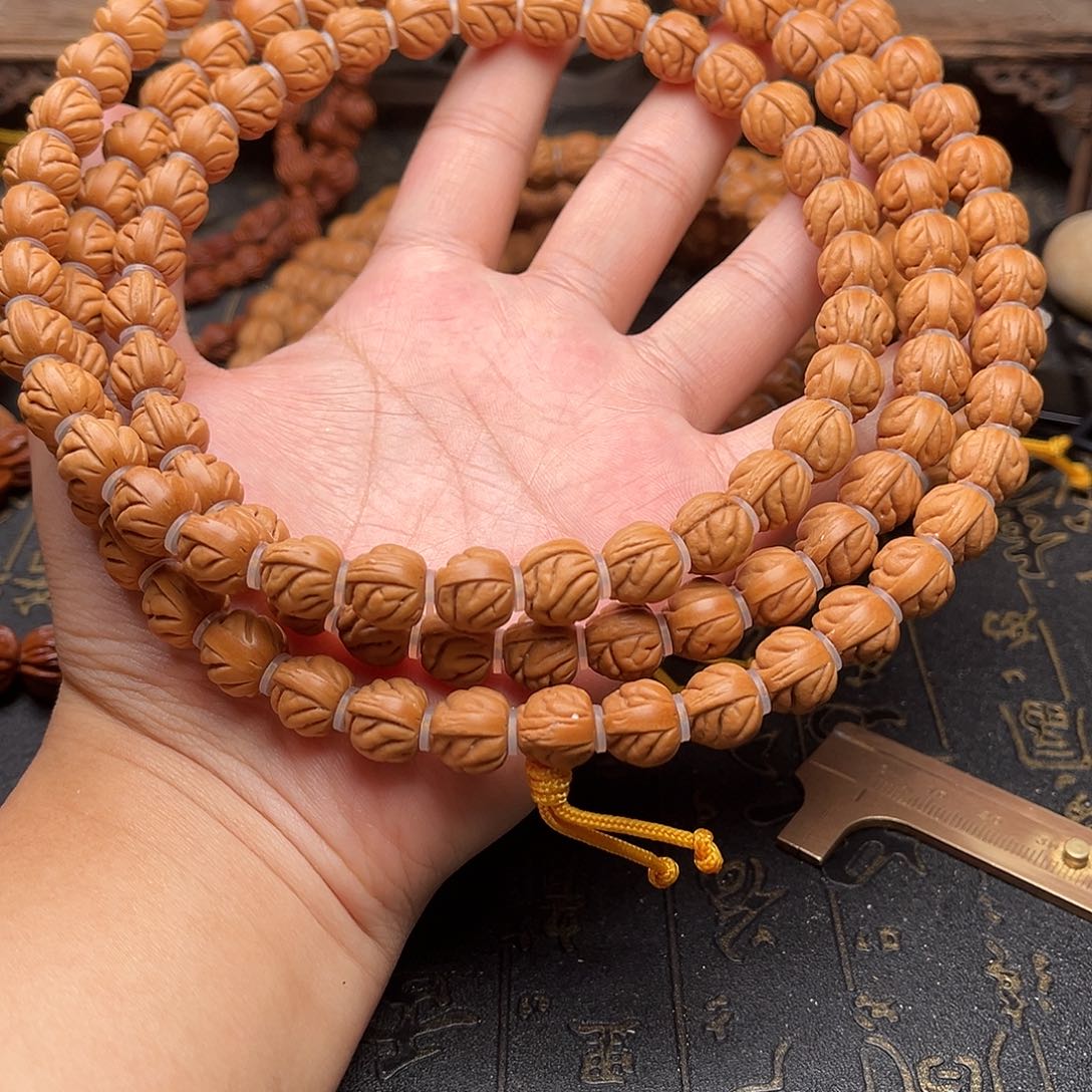 桃核吊坠大肠薄挂