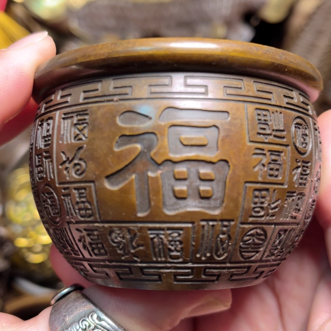 铜器摆件便宜漏了