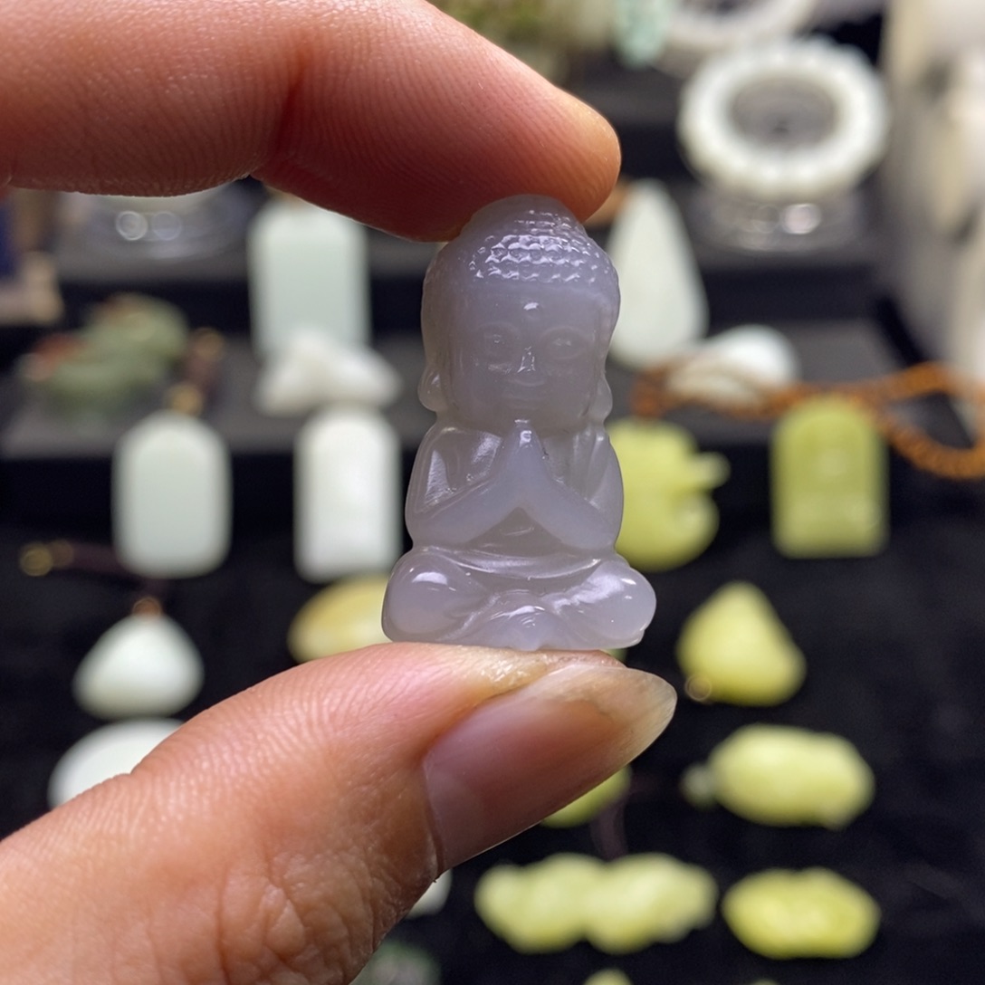 和田玉未镶嵌吊坠(不含链)