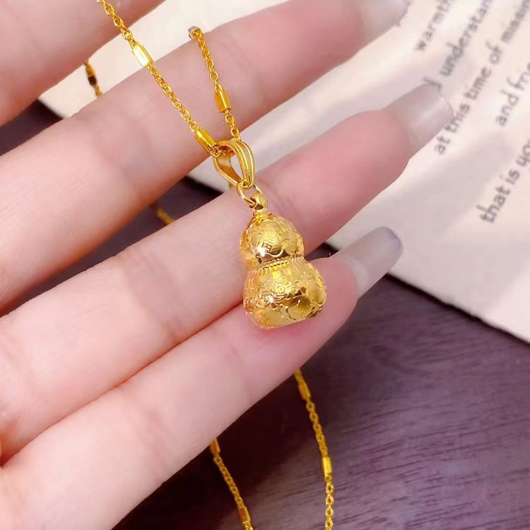 福韵天玺 铜合金吊坠 顺丰包邮《玺系列》龙鳞福葫芦吊坠挂坠项链