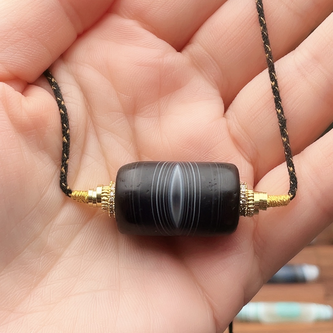 玛瑙/玉髓合金珠宝半成品