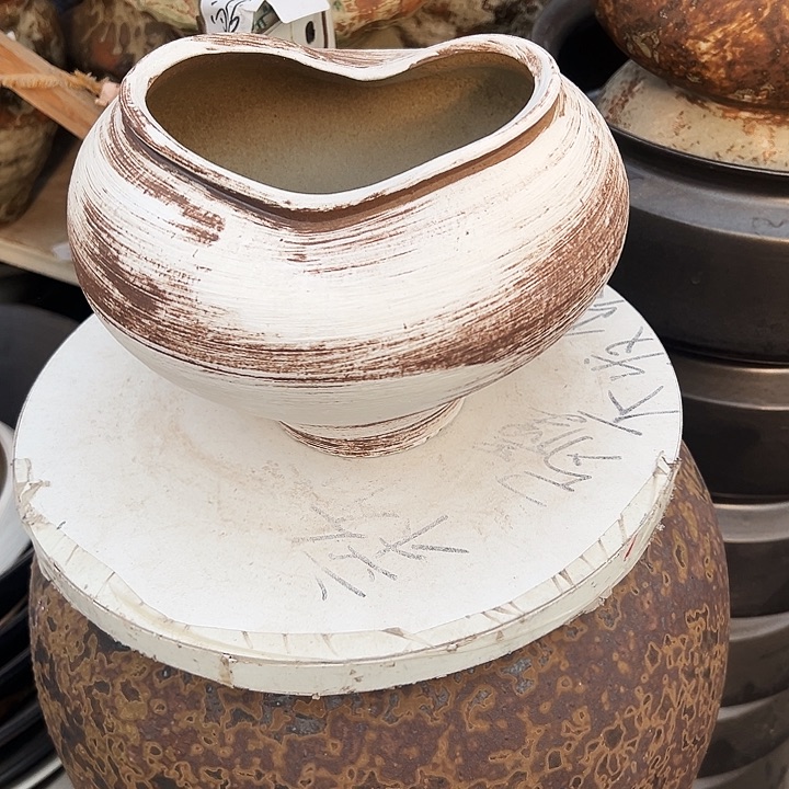 景德镇精品花盆栽适合口15高15