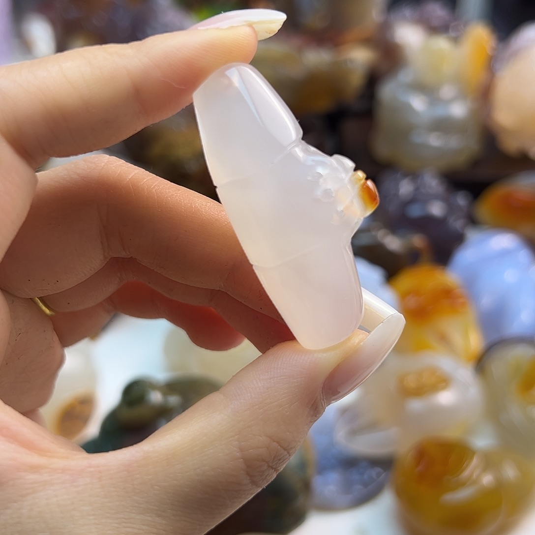 玛瑙/玉髓未镶嵌颈饰