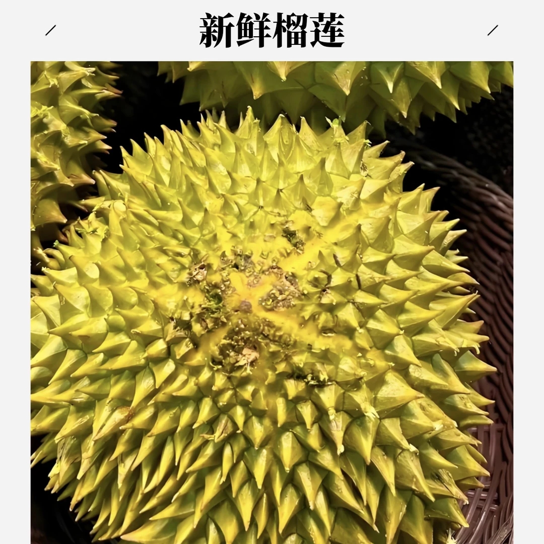 新鲜干尧榴莲肉20元一斤（现称现拍）核大小干尧佛得角