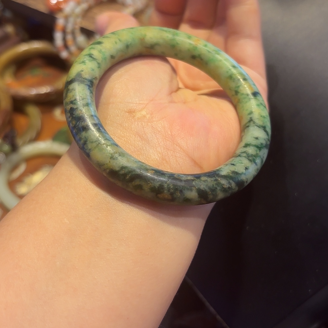 翡翠未镶嵌颈饰原创