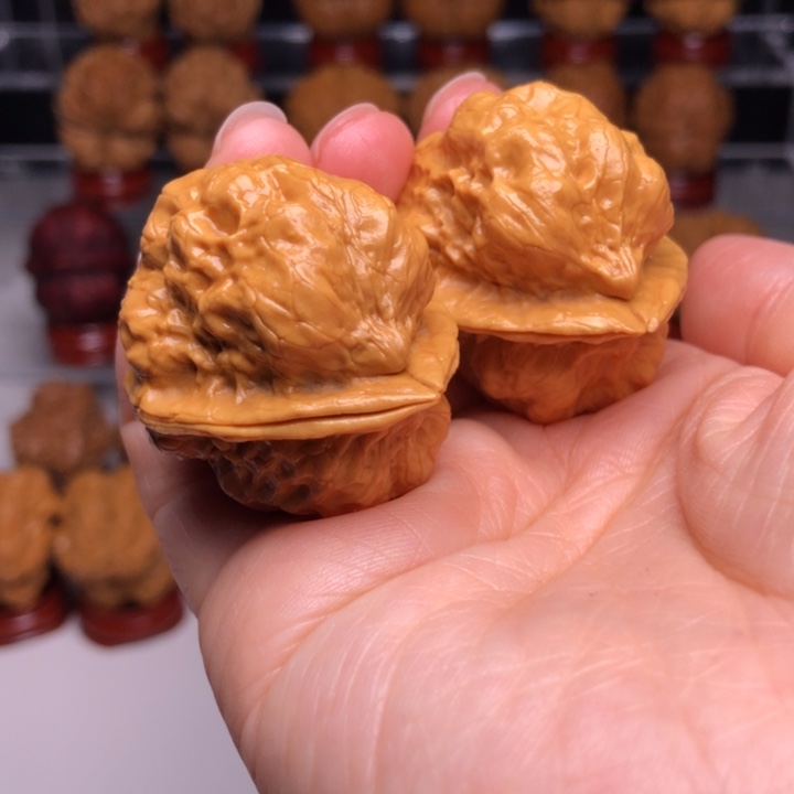 文玩核桃吊坠1金玉满堂疙瘩包