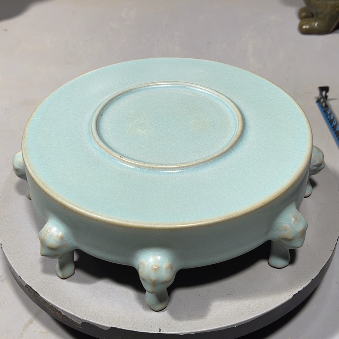 瓶汝窑瓷器品相完美