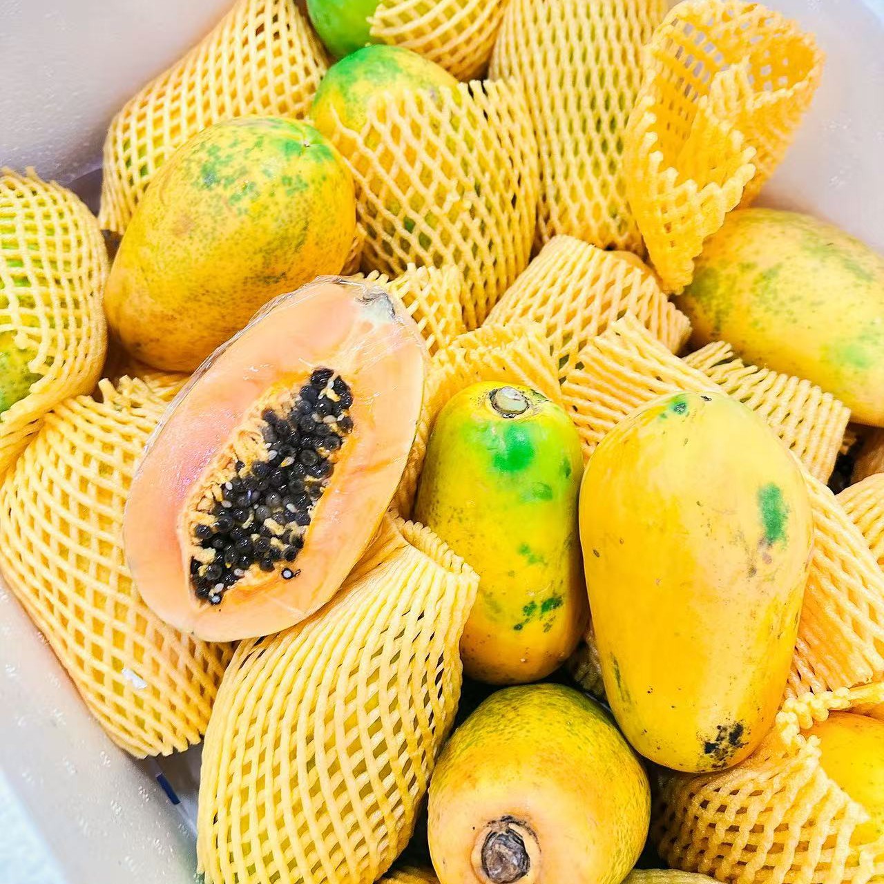 牛奶木瓜 3枚果 需困黄味道更加