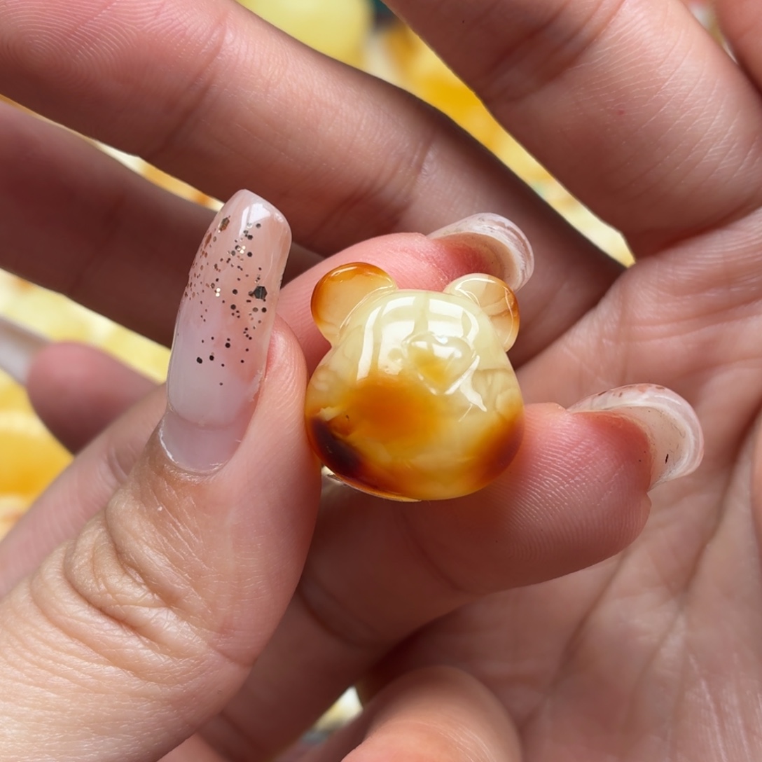 琥珀未镶嵌裸石蜜蜡