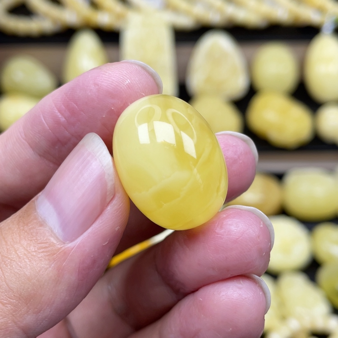 琥珀未镶嵌裸石琥珀蜜蜡