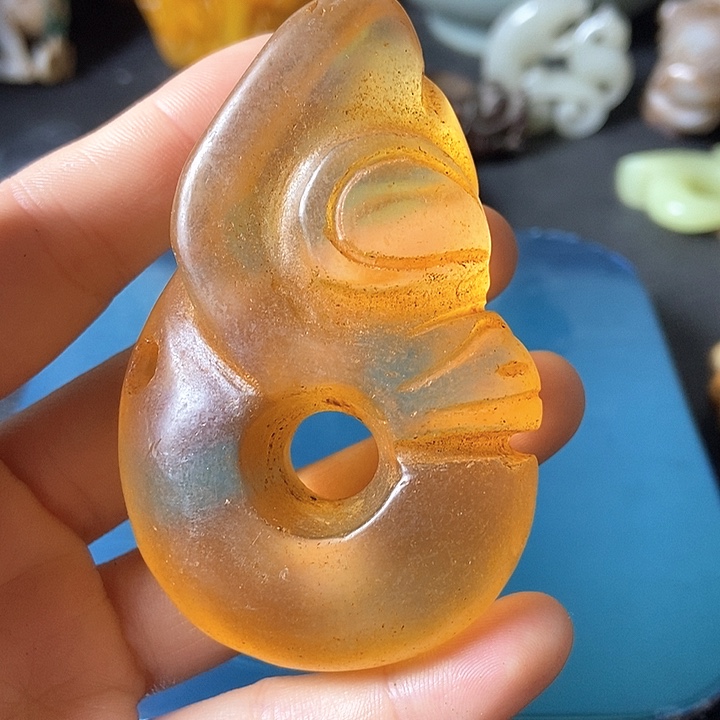 紫金钵盂菩提吊坠