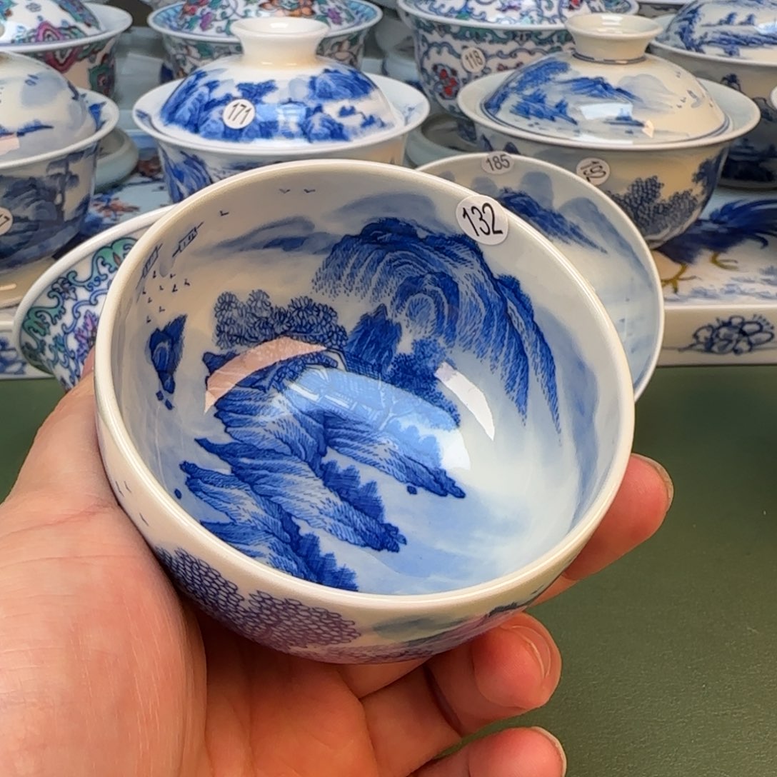 景德镇手工手绘茶具132