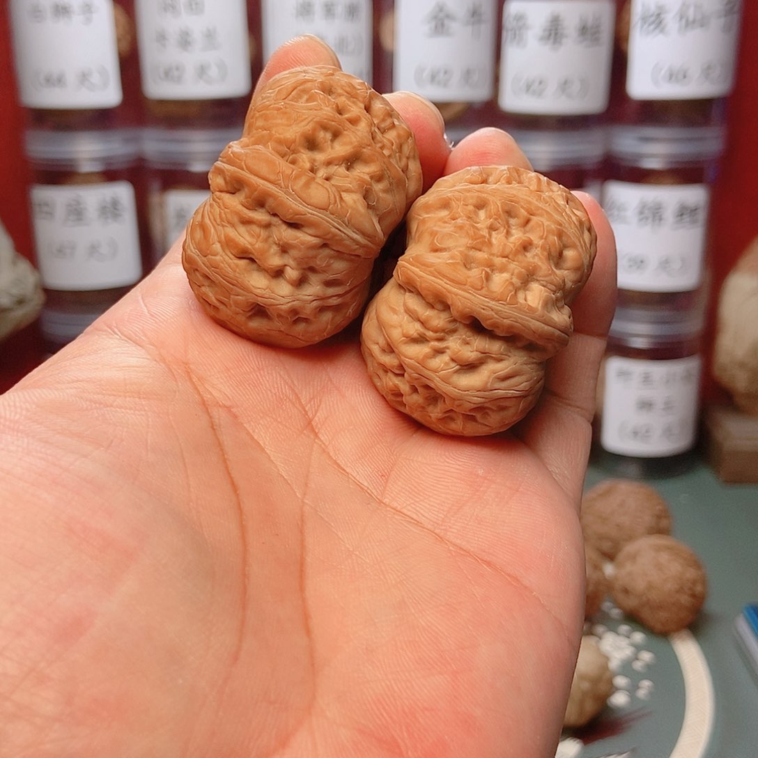 文玩核桃把件?****8平谷元宝44