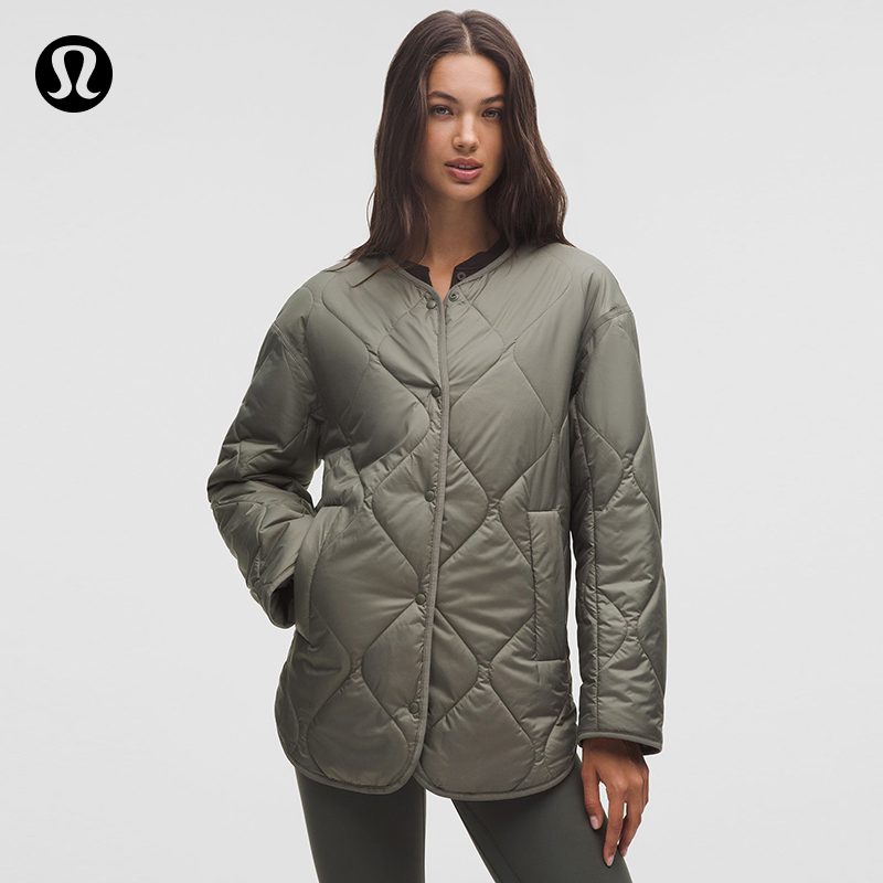 Quilted 女士绗缝带夹层内衬款外套丨lululemon丨LW4CNBS