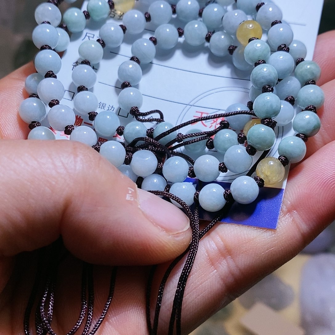 翡翠颈饰未镶嵌翡翠7