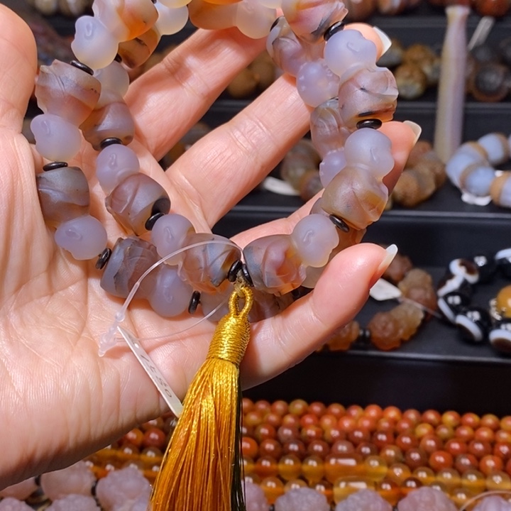 未镶嵌手链玛瑙/玉髓