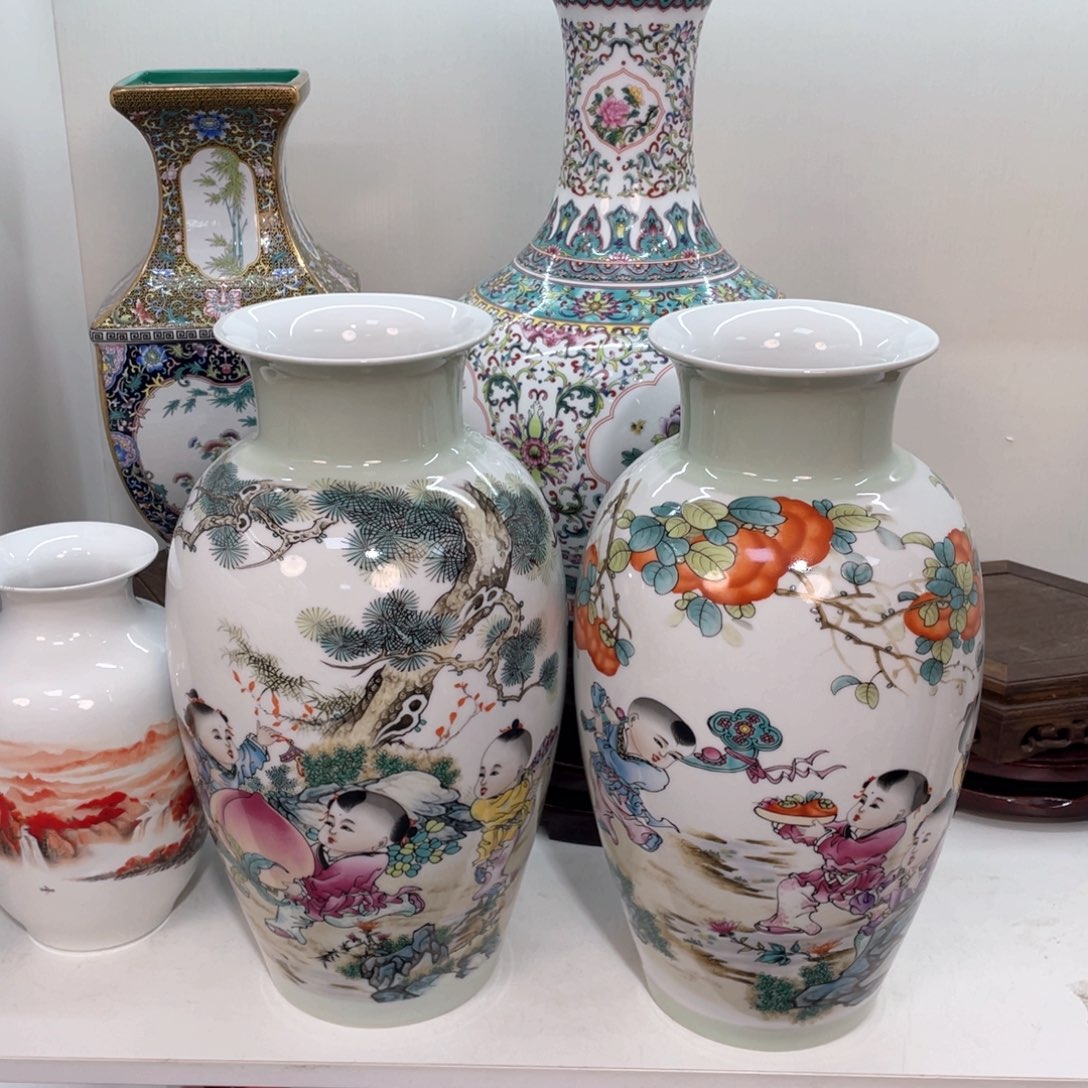 摆件景德镇陶瓷现代工艺品摆件