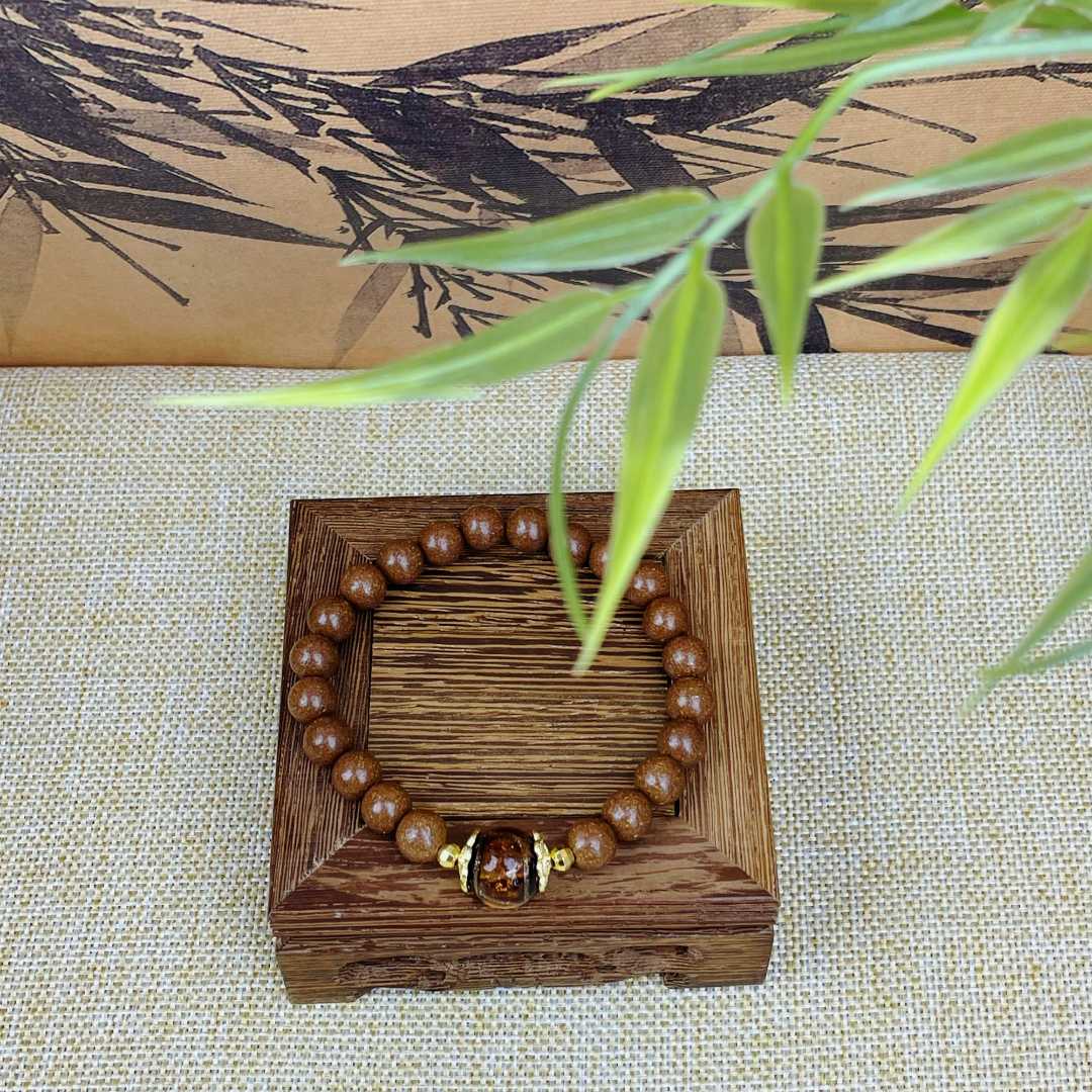 【木樨香】单圈8MM含配饰23颗古法非遗合香珠