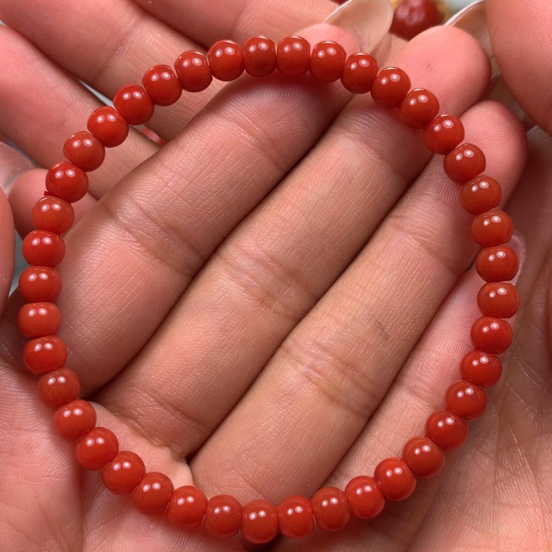 未镶嵌手串南红玛瑙