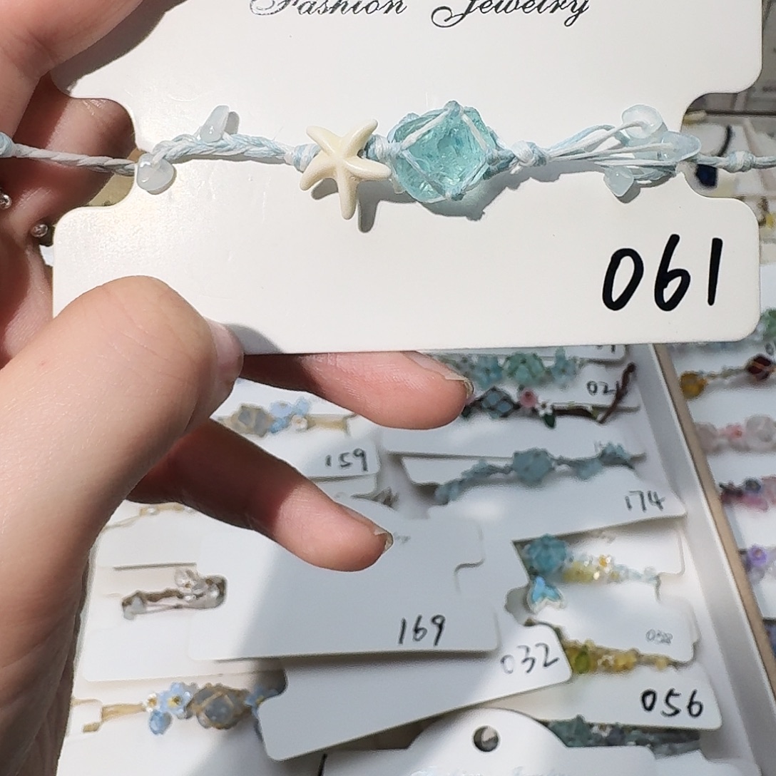 石英石纯铜061手链