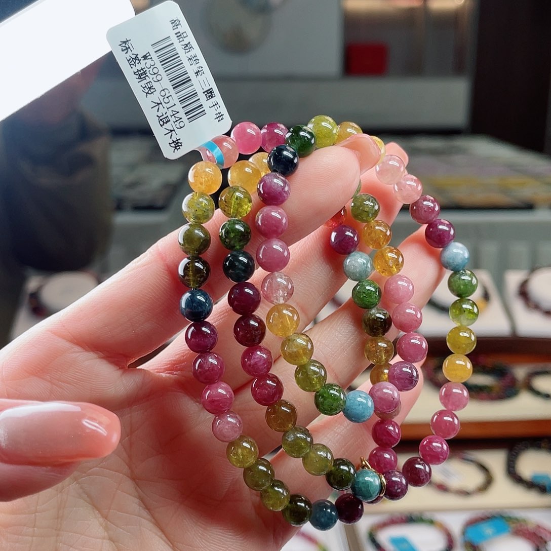 碧玺F78954689958银S925镶嵌