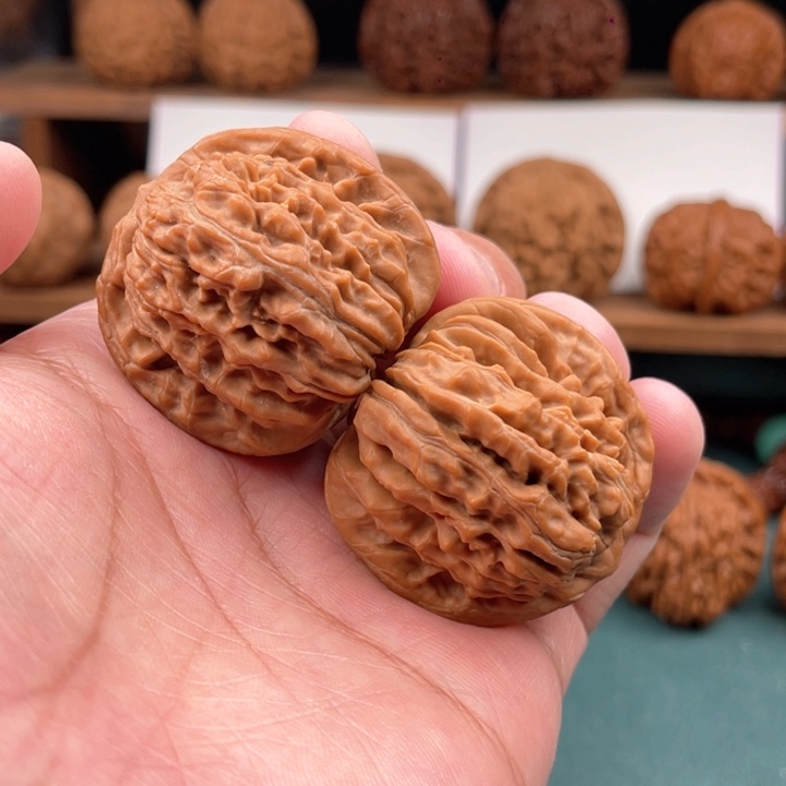 文玩核桃把件文玩核桃平谷四座楼