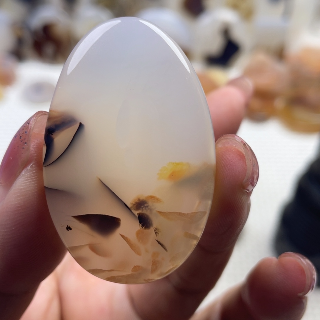 玛瑙/玉髓未镶嵌颈饰