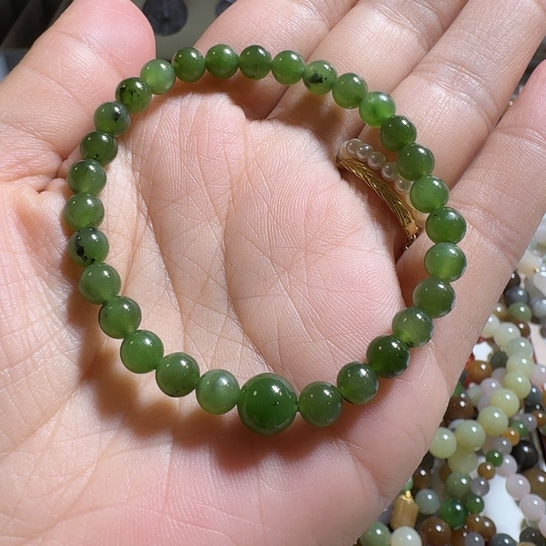 未镶嵌手链和田玉（碧玉）