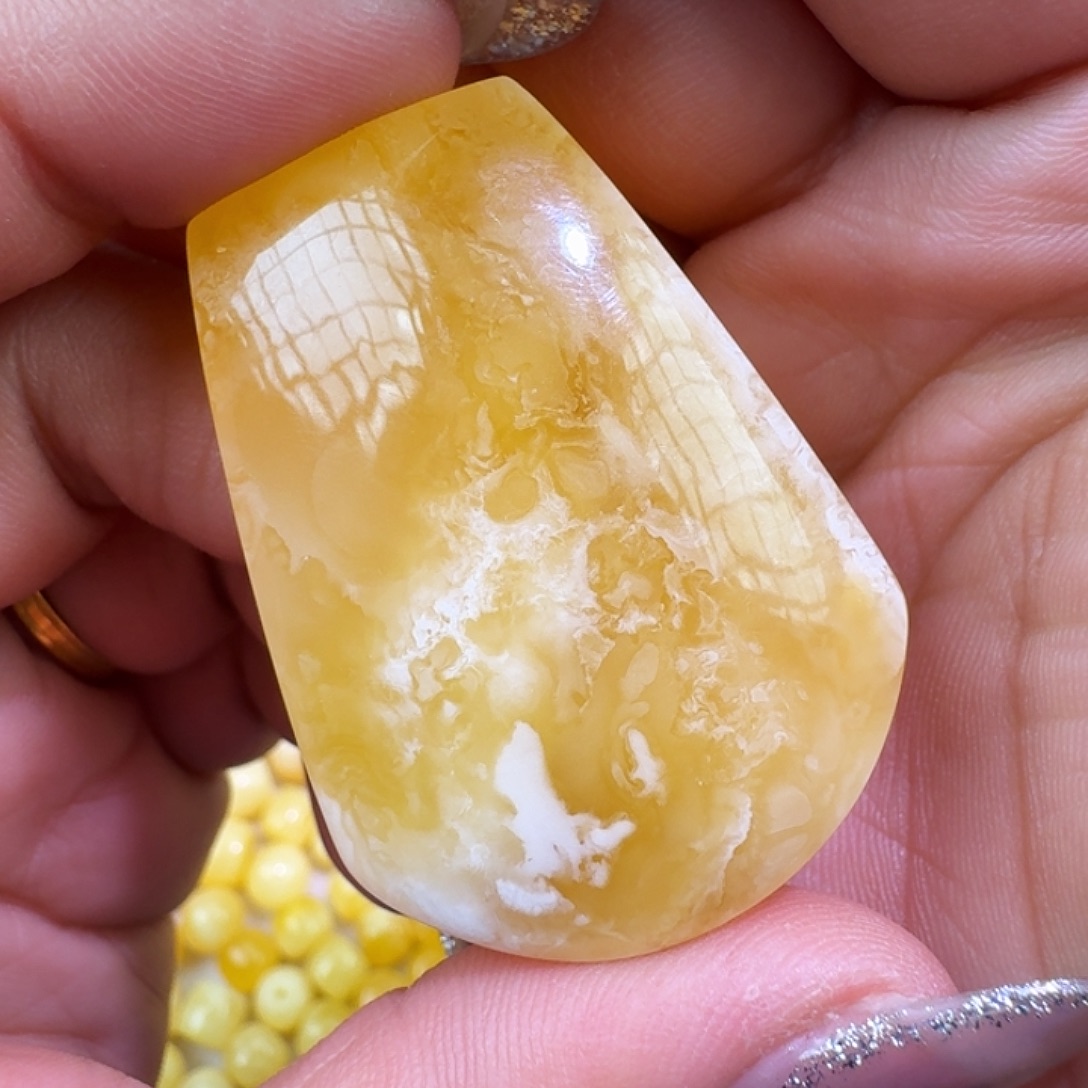 琥珀未镶嵌裸石裸石   质检加10