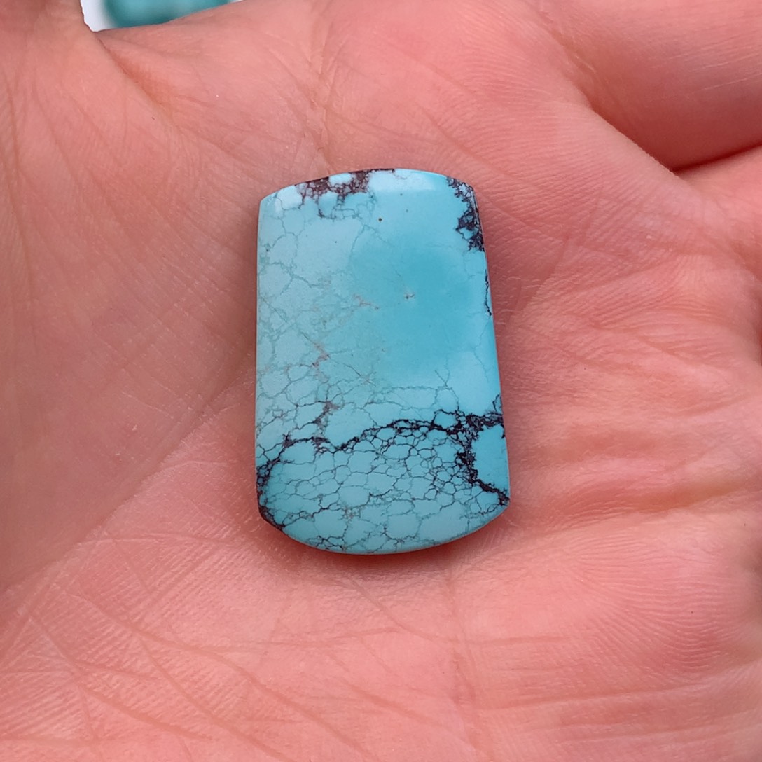 绿松石未镶嵌颈饰