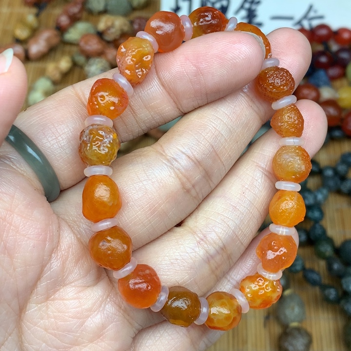 玛瑙/玉髓未镶嵌珠宝半成品惠*妈