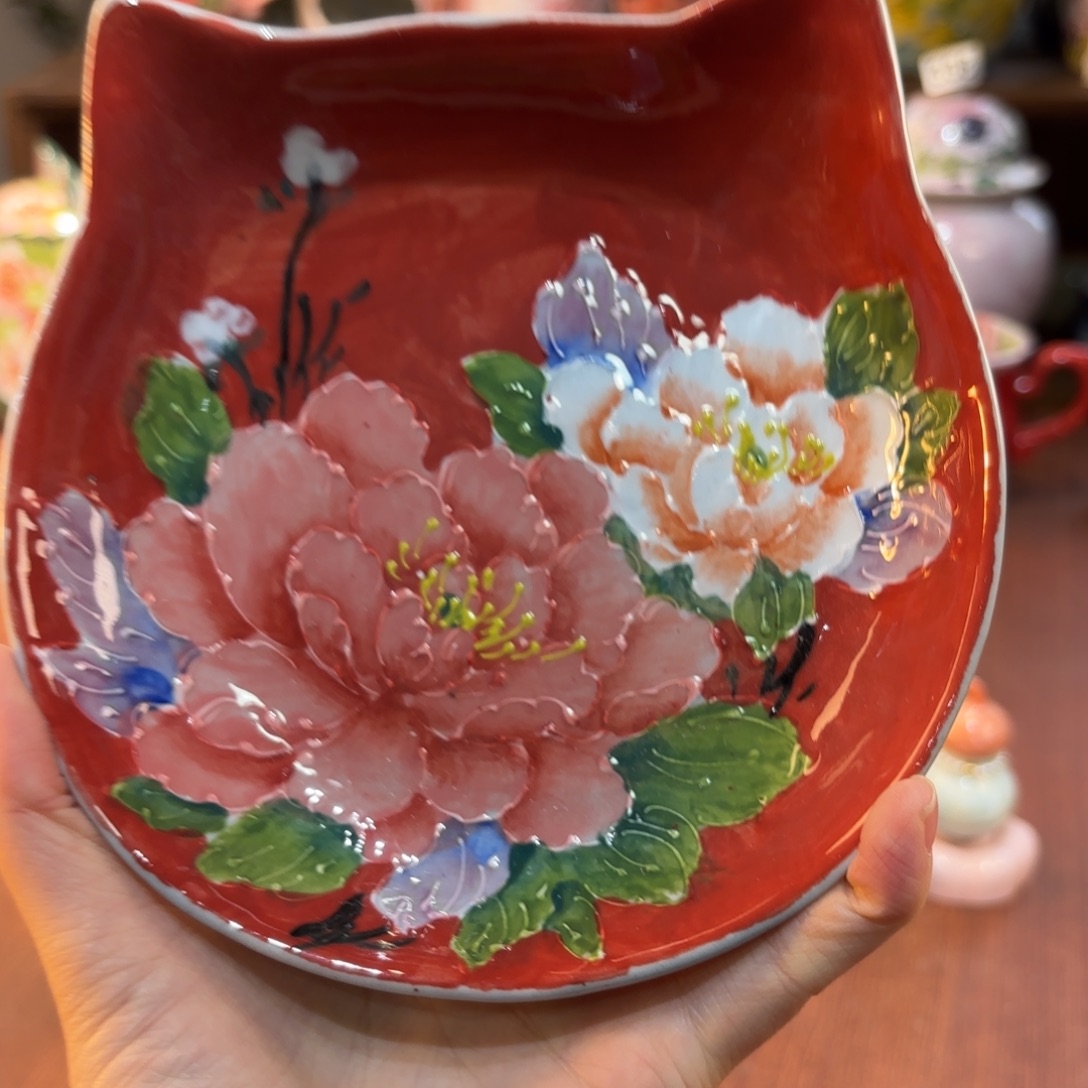 景德镇手绘高温釉下彩陶瓷茶具