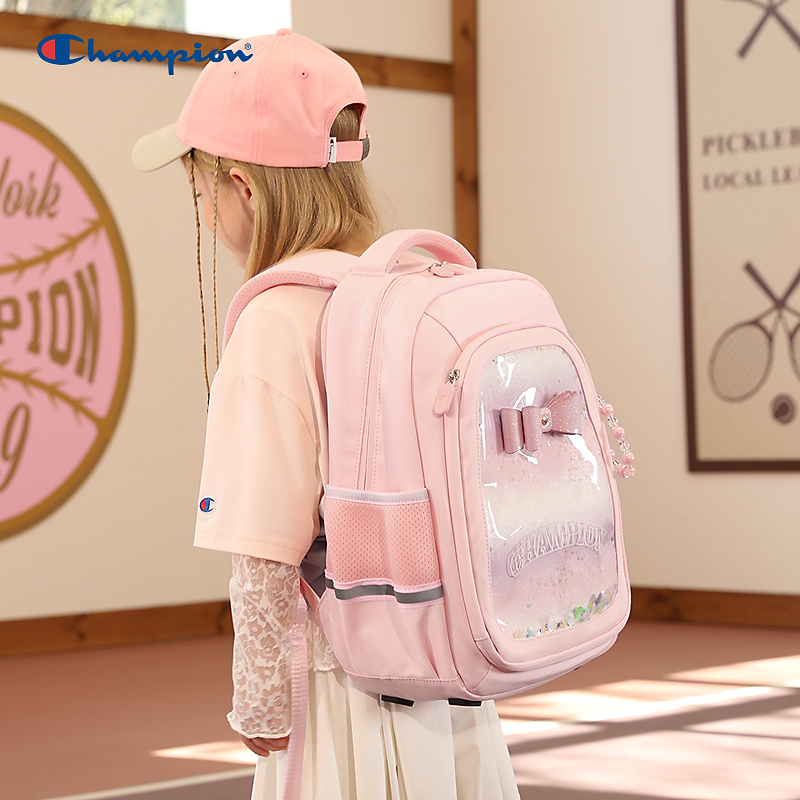 Champion冠军儿童25春夏新品男女学生经典日常书包小学生1-3年级