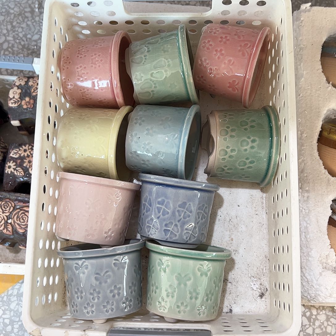 陶瓷多肉小花盆@@1683