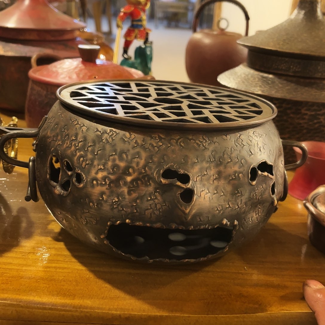 姹寂风17炉子手工锻打工艺