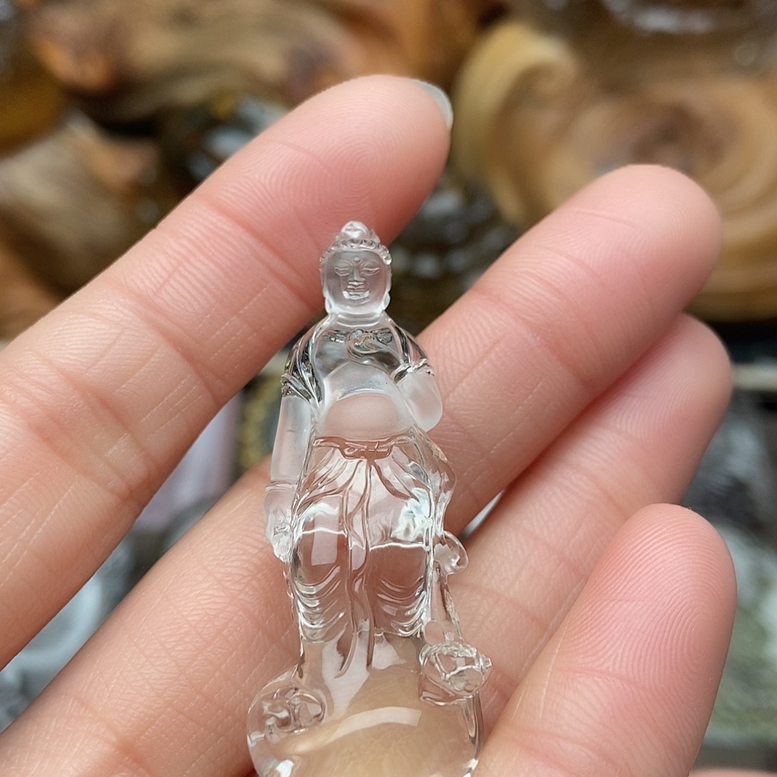 水晶吊坠未镶嵌吊坠