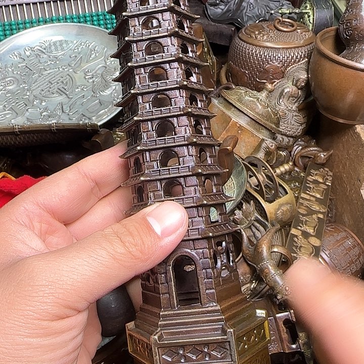 铜器办公室茶室摆件