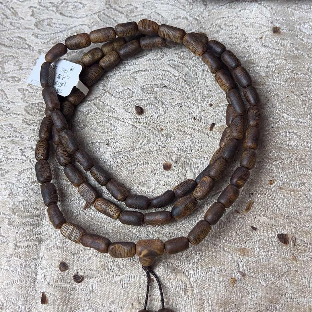 沉香手串留疤沉水浮多圈多样性发一沉香手串