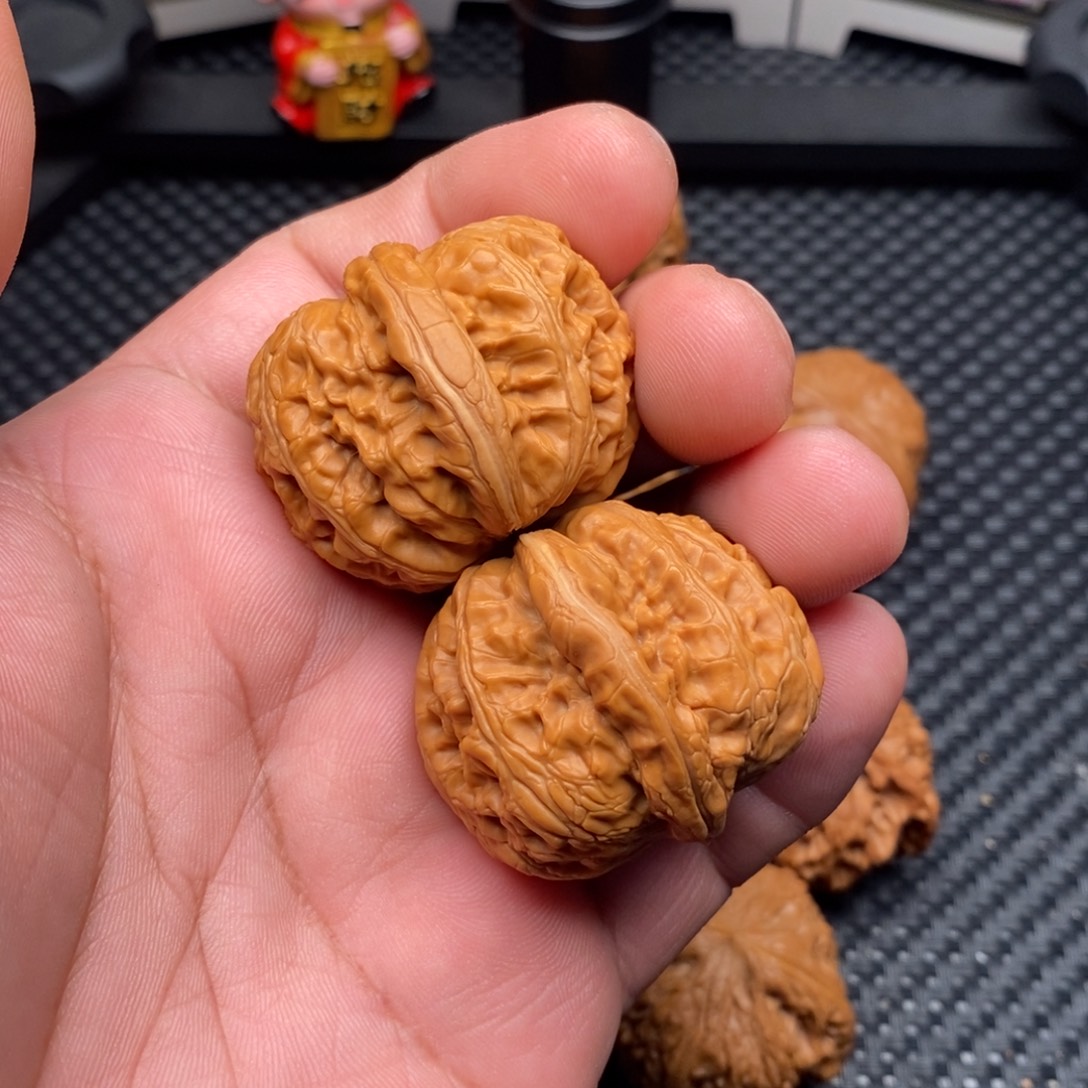 墨***-文玩核桃把件全品元宝40.5尺