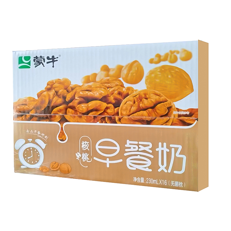 蒙牛早餐奶核桃味230ml*16  利乐枕包装 【9月15日】