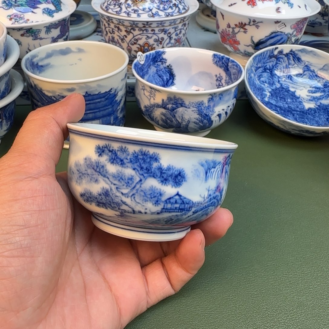 小*?纯手工纯手绘茶具47