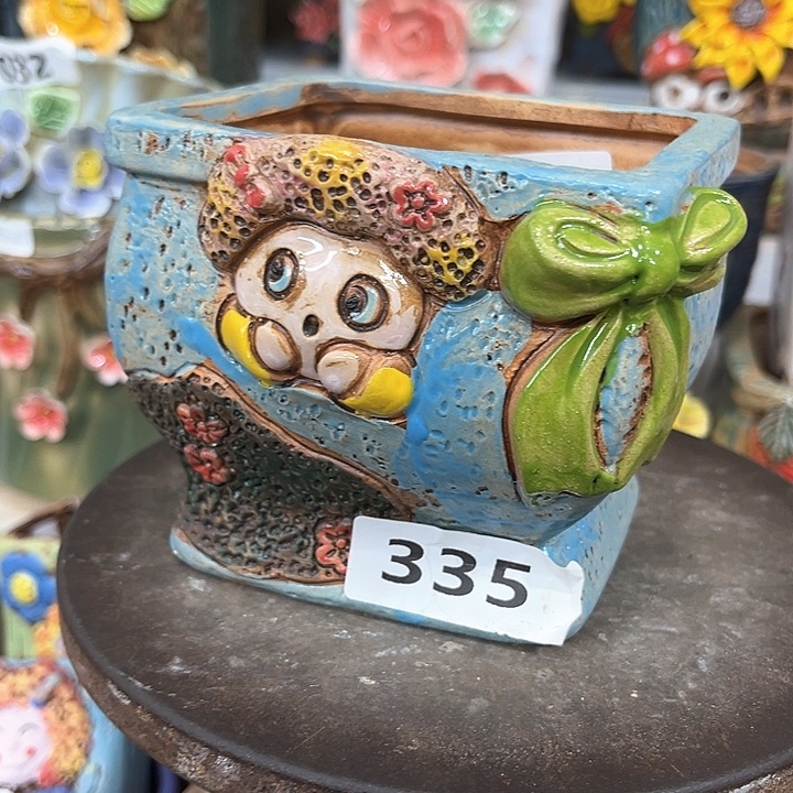 紫砂花盆粗陶材质多肉花盆