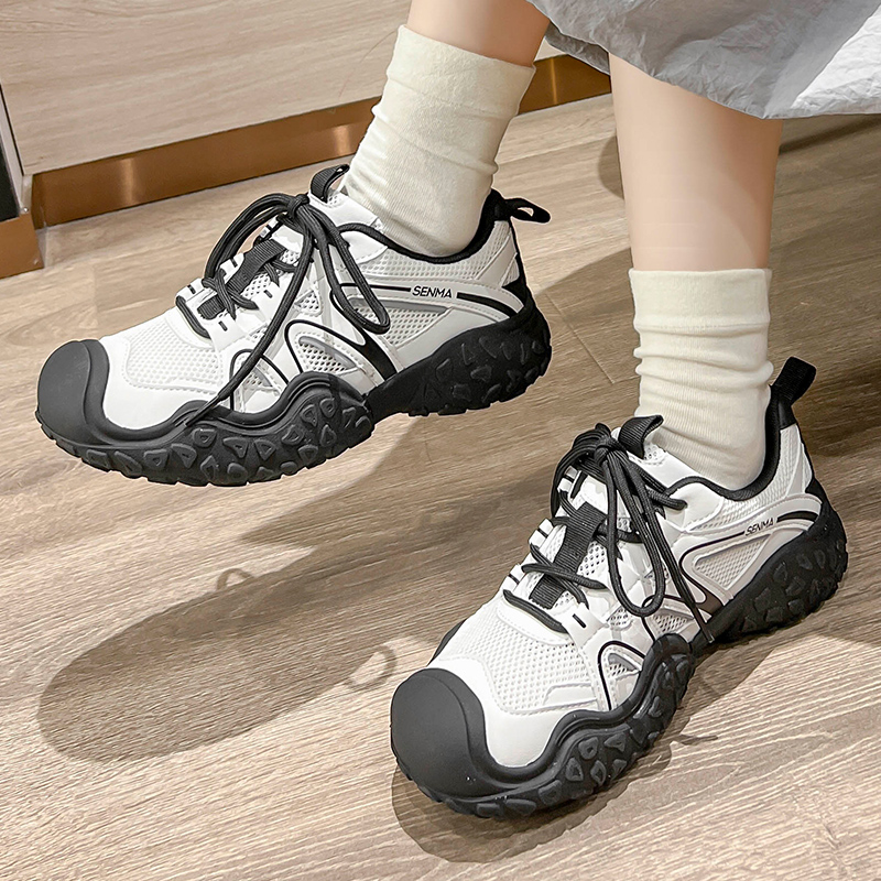 SENMA/森马女鞋2025夏季新款增高休闲女士潮流厚底鞋ZA242w146