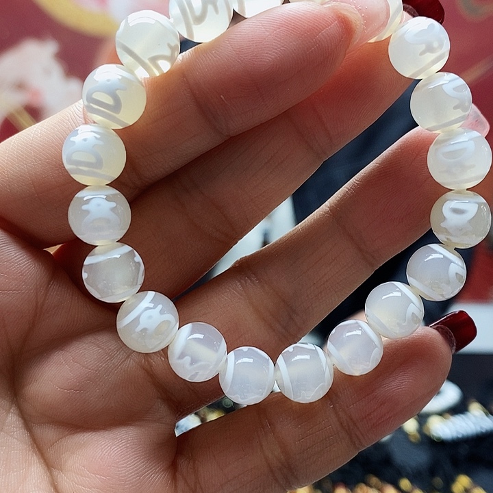 玛瑙/玉髓颈饰合金